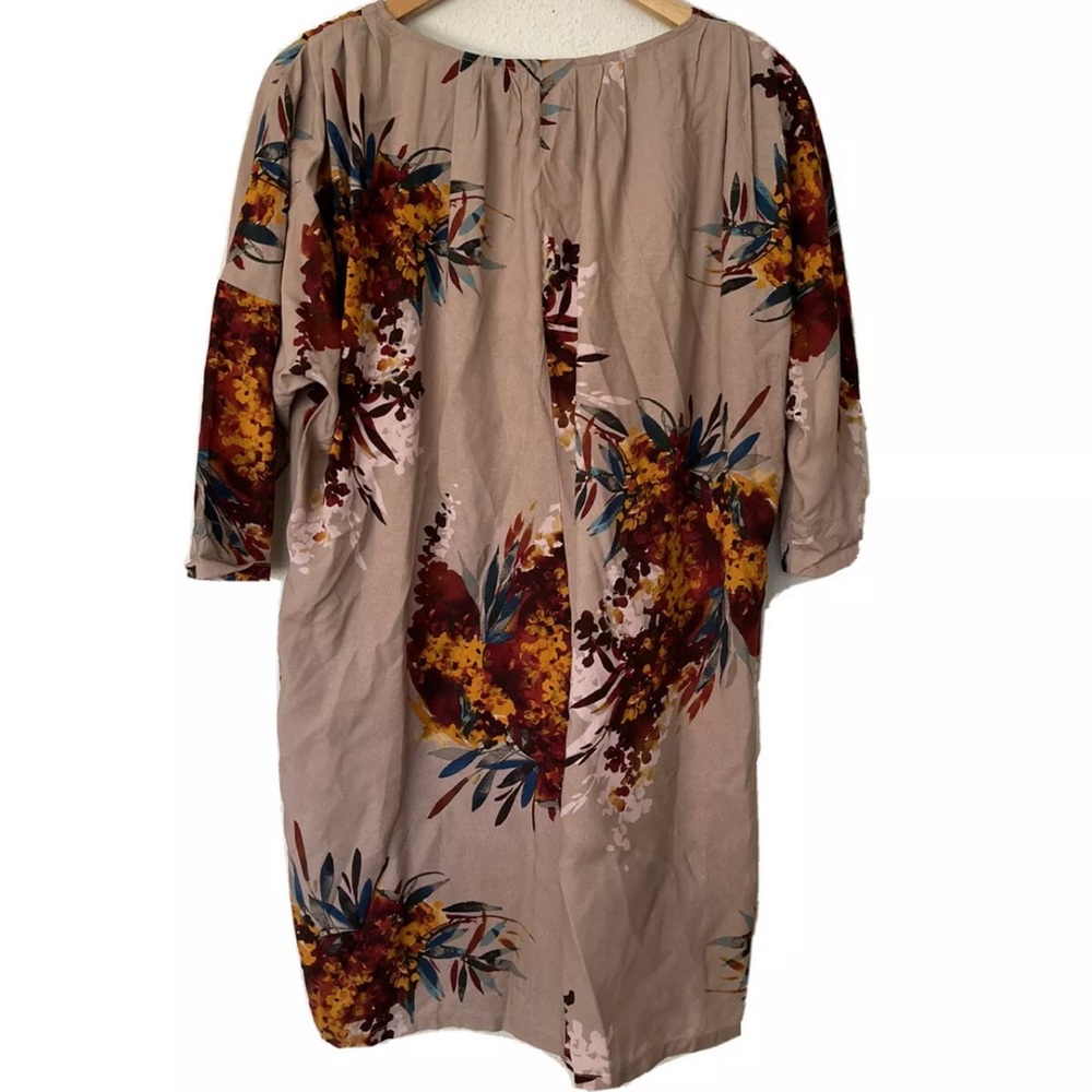 ANTHRO The Odells Forest Harvest Floral Dress Xs - Picture 4 of 8